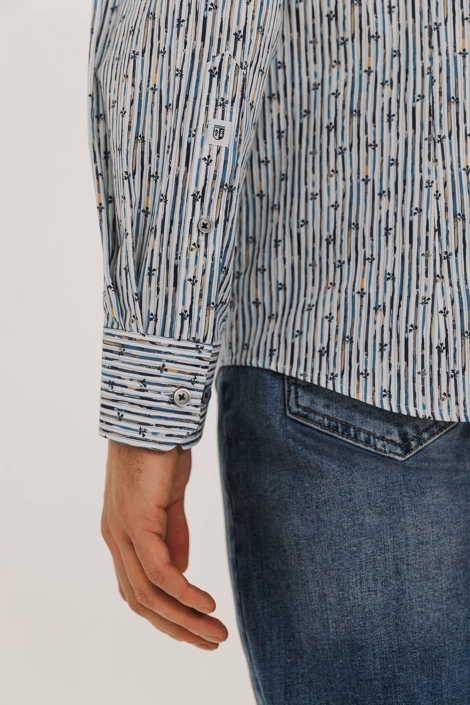 State of Art shirt ls striped pop